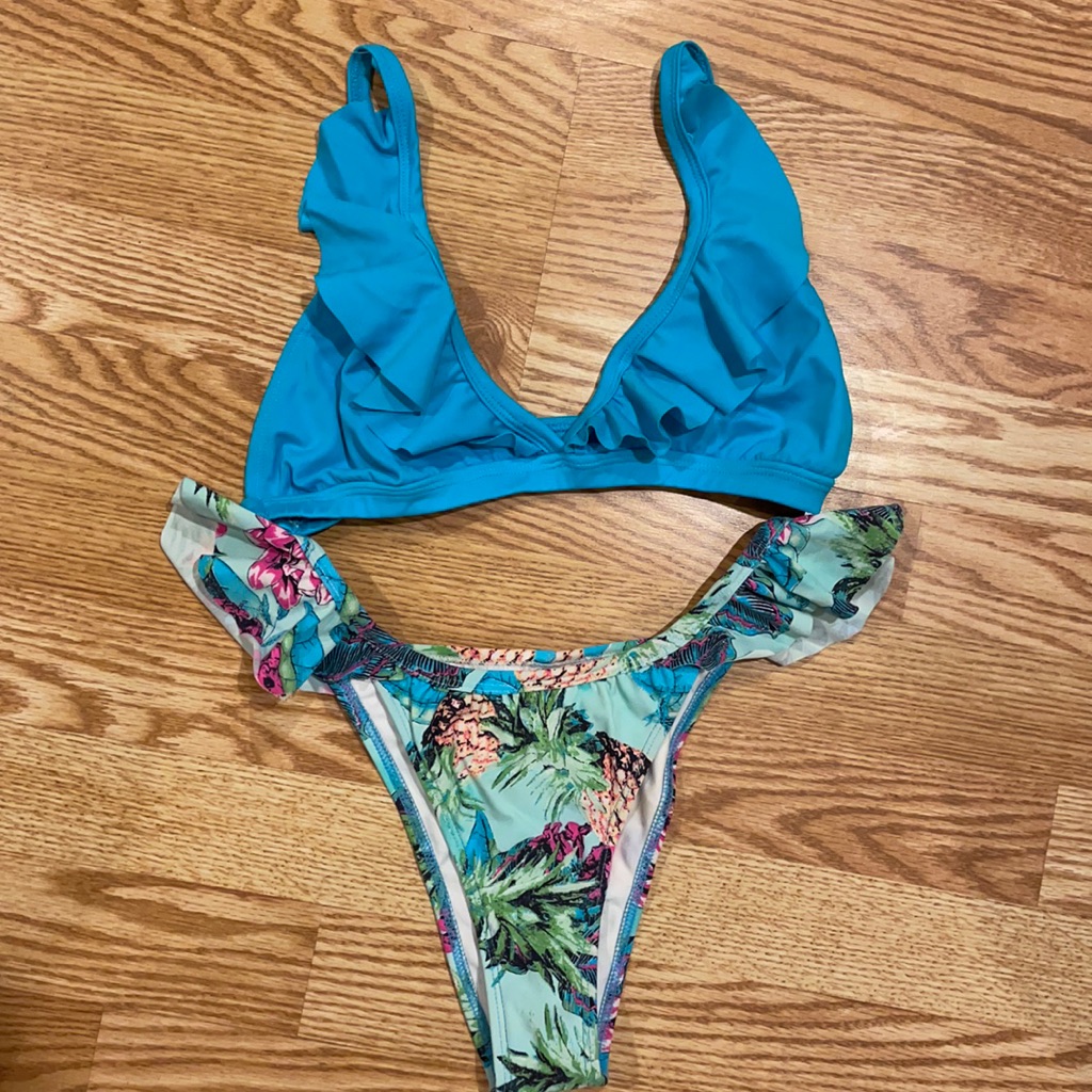 Multicolor Pineapple Bikini